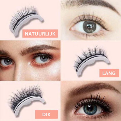 Wimpers Zelfklevend Luxe Set voor Verlenging