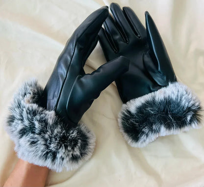 Leren Handschoenen PU Zacht en Warm