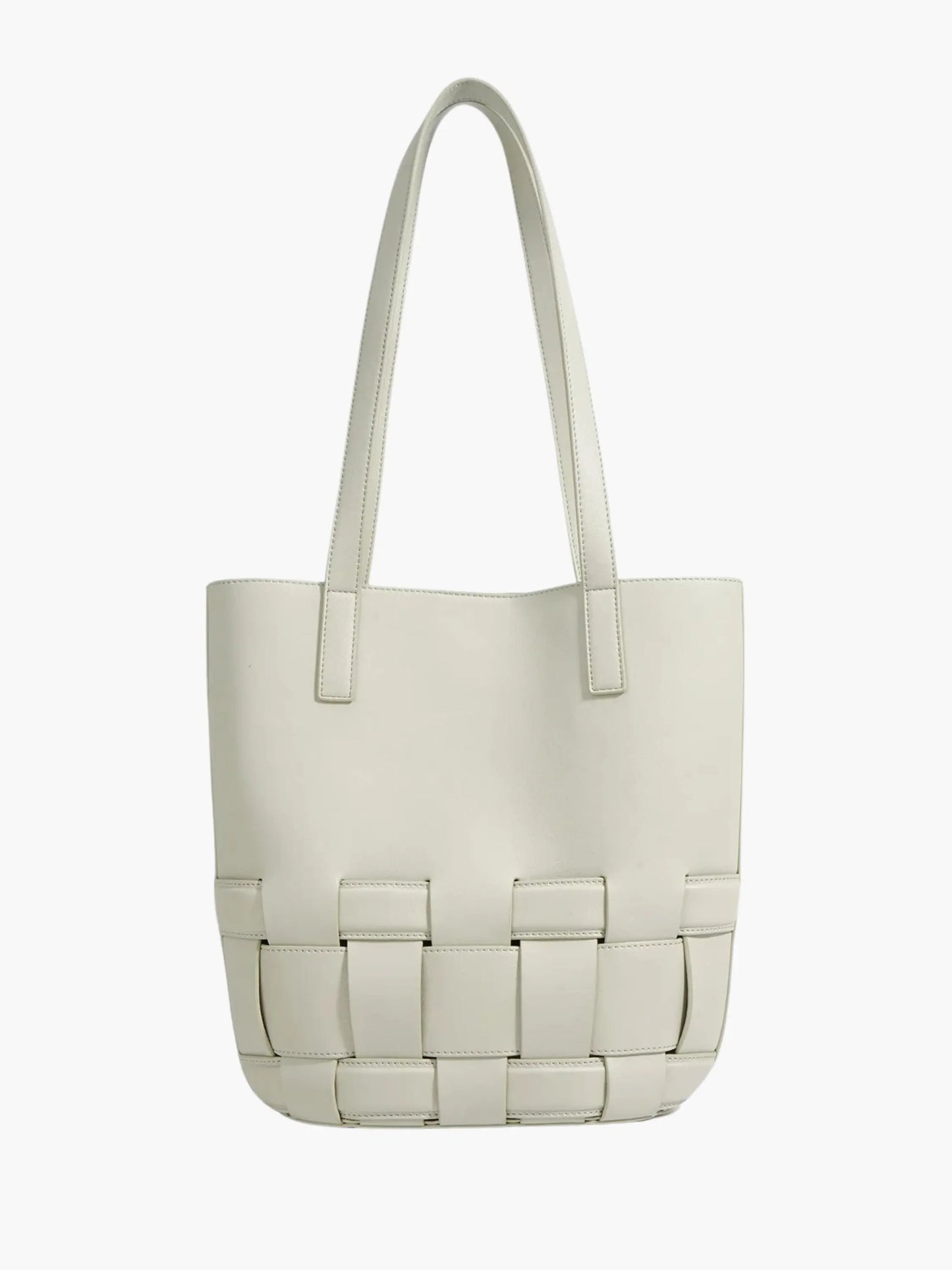 Leren Tas Gevlochten Design voor Dames