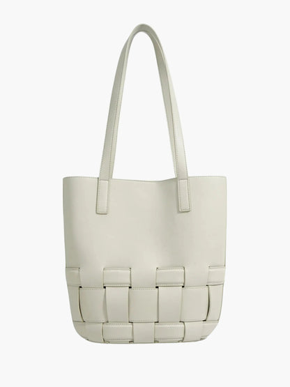 Leren Tas Gevlochten Design voor Dames