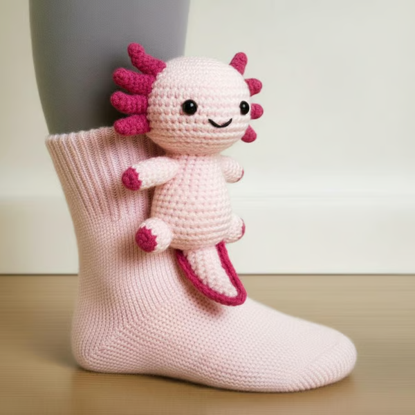 Dames Gebreide 3D Dierensokken voor Binnen