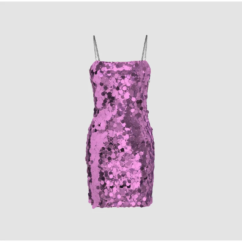 Feestelijke Glitter Jurk Trendy voor Vrouw