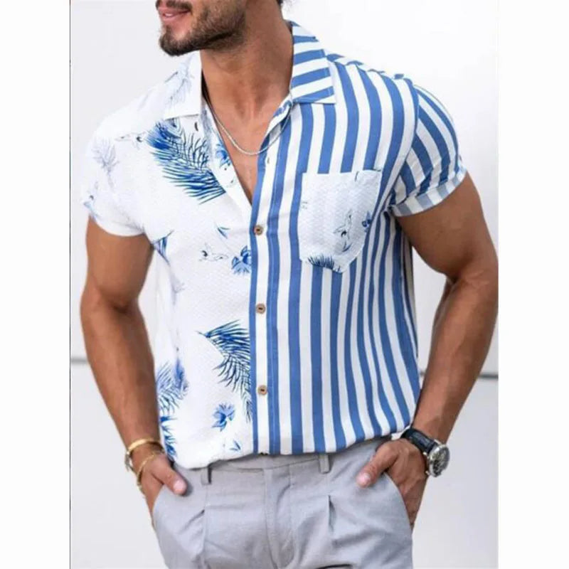 Plus Size Overhemd Casual Comfortabel los model