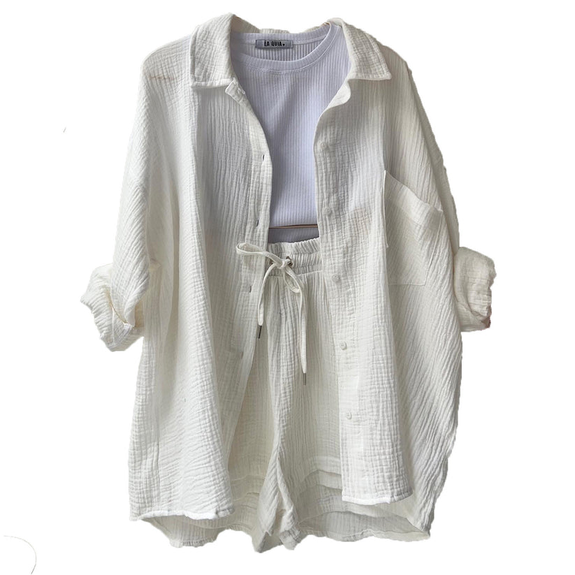 Dames Zomerset Set Katoen Zacht