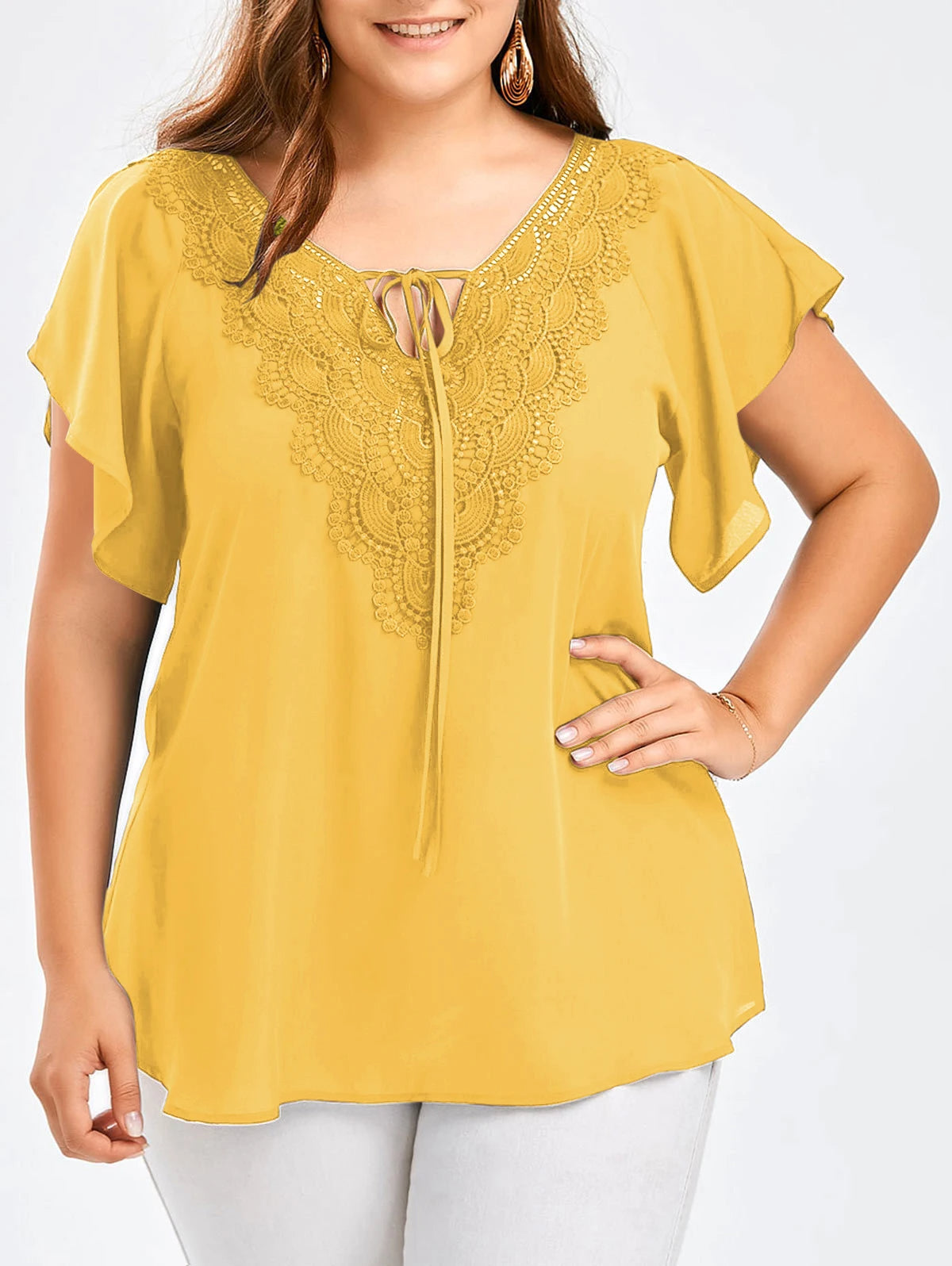 Plus-Size Top voor Vrouwen Comfortabel en Stijlvol