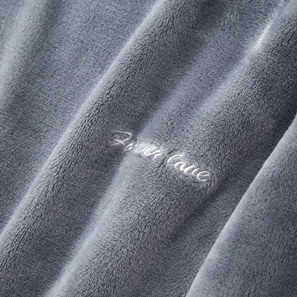 Warme Zachte Pyjama voor Mannen Winter Nachtkleding