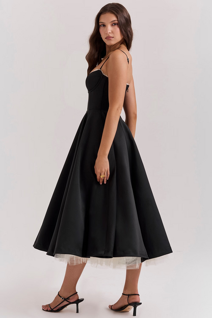 Dames Jurk Mouwloos Elegante Pasvorm