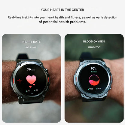 Outdoor Smartwatch TitanCore 7X Waterdicht en GPS