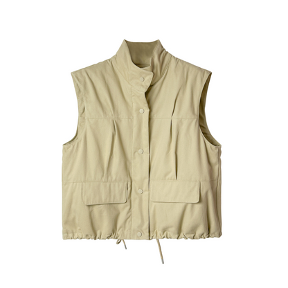 Gewatteerd Gilet Comfortabel Modern Donzen Vest