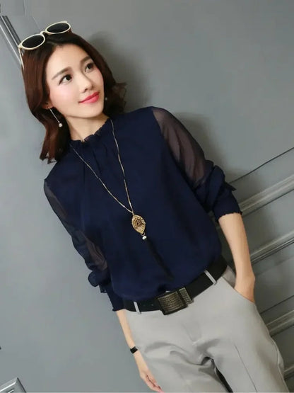 Vrouwelijke Casual Blouse Yara Mode Stijlvol