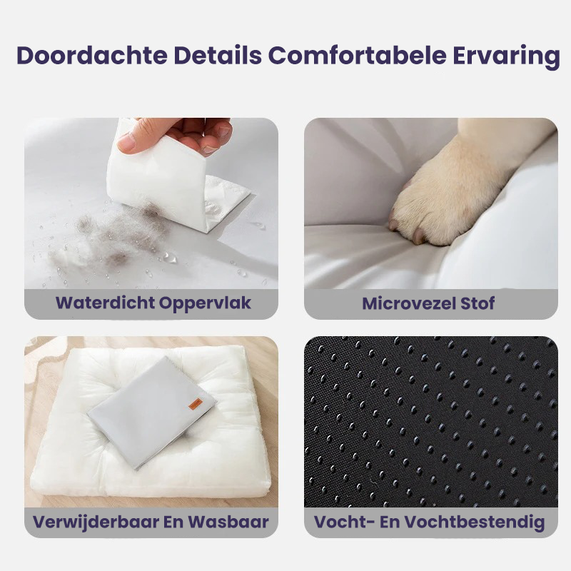 Waterdicht Hondenkussen Orthopedisch voor Huisdier Comfort