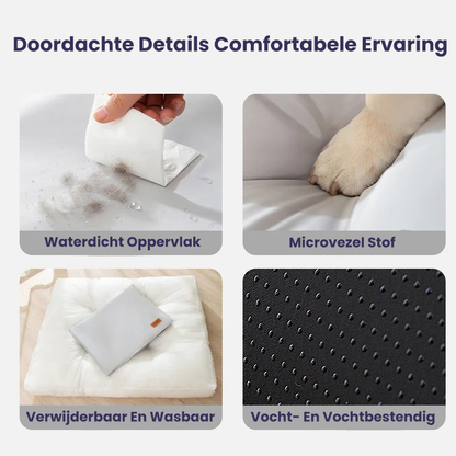 Waterdicht Hondenkussen Orthopedisch voor Huisdier Comfort