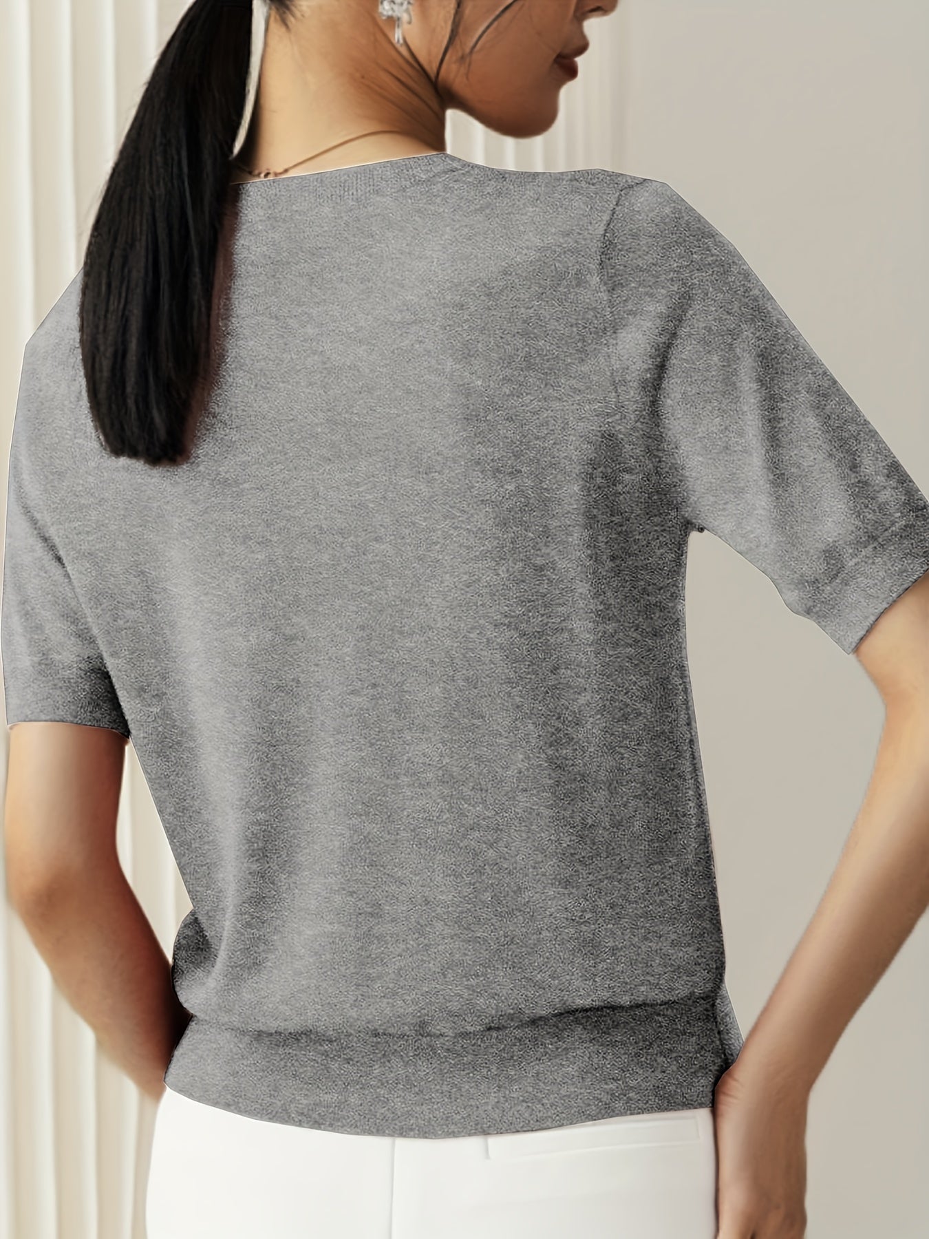 Dames T-Shirt Top Stijlvol en Comfortabel