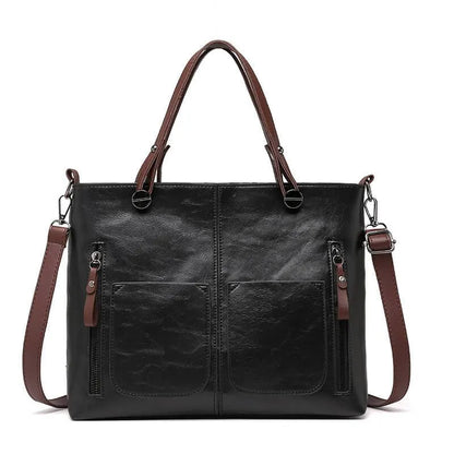 Klassieke Schoudertas voor Dames Lederlook Design