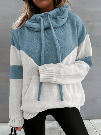 Zachte Sweatshirt met Capuchon en Koord Maya