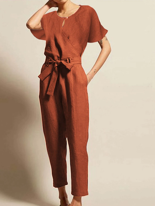 Jumpsuit Trendy Comfortabele Jurk Modieus Design - Mode Vibes