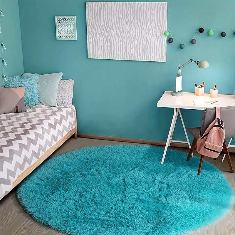 Rond Plush Vloerkleed Zacht en Zachtaardig Clouda - Mode Vibes