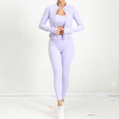 Dames Sportset 3-Delig Comfortabel Trainen