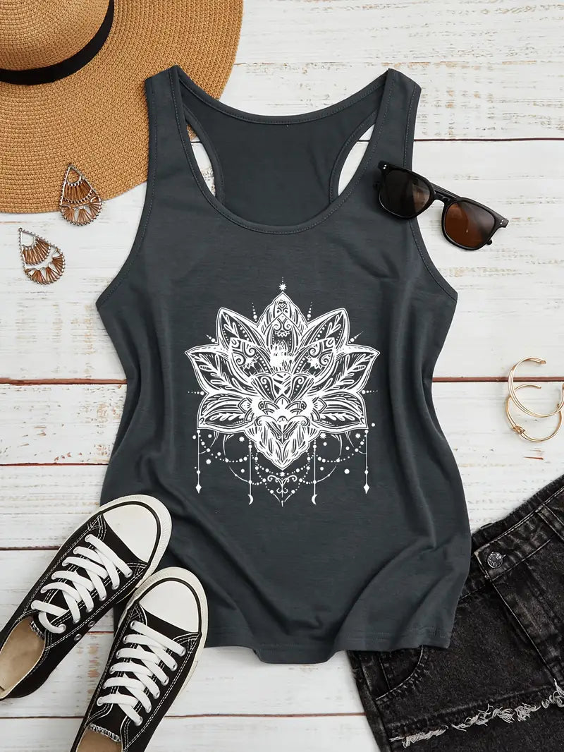 Dames Tanktop Rose Kleur Zomerjurk - Mode Vibes