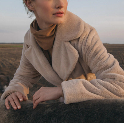 Dame Lange jas Fernanda Warm en Stylish