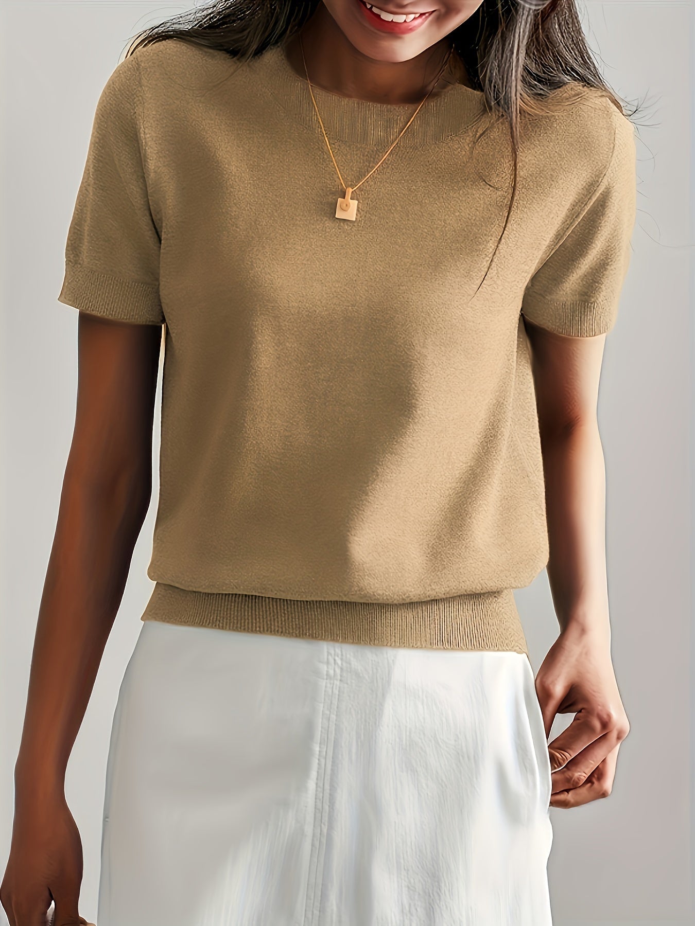 Dames T-Shirt Top Stijlvol en Comfortabel