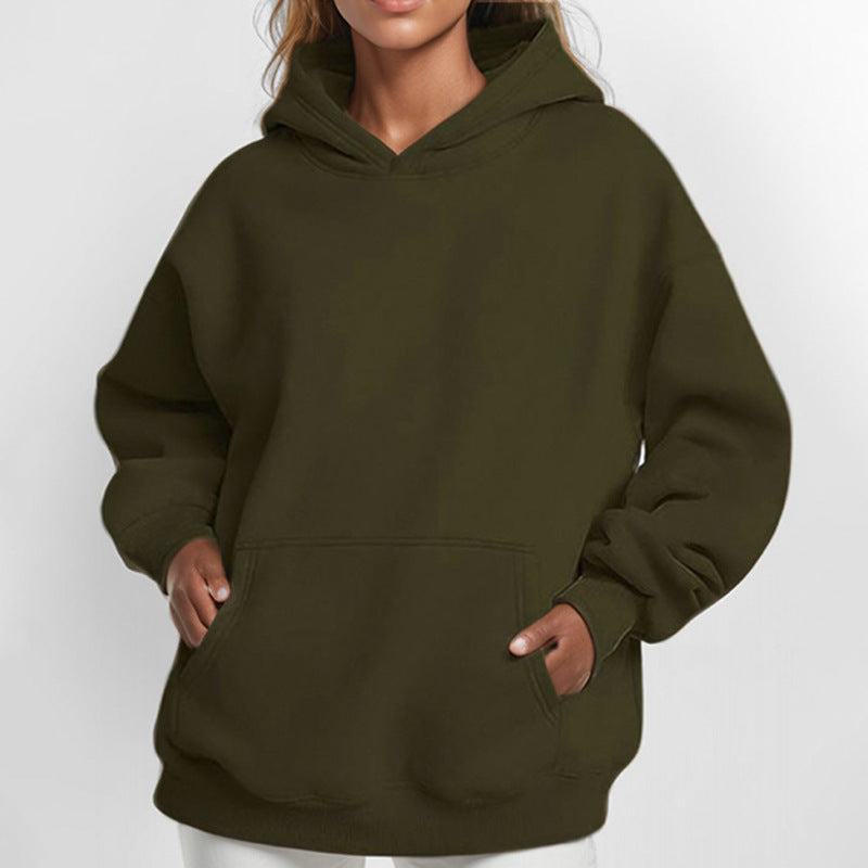 Dames Hoodie Oversized met Kangaroo Zakken Zacht en Casual