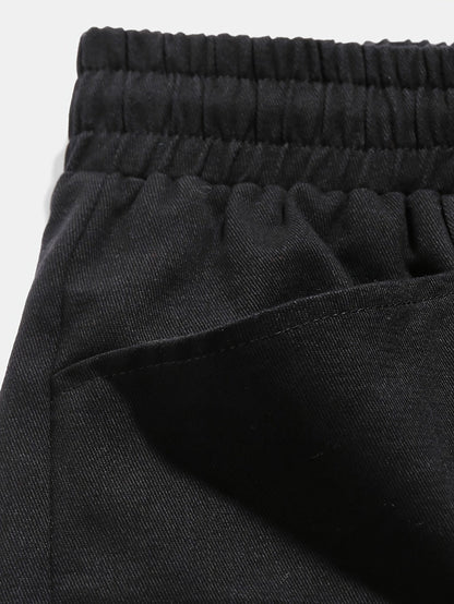 Heren Shorts Zomer Streetstyle Letterdruk Milan Stijl
