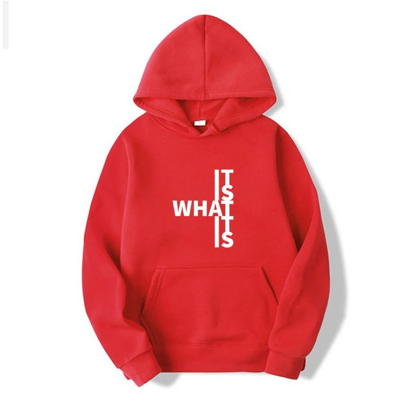 Dames Hoodie Warm met Leuke Statement Tekst Print
