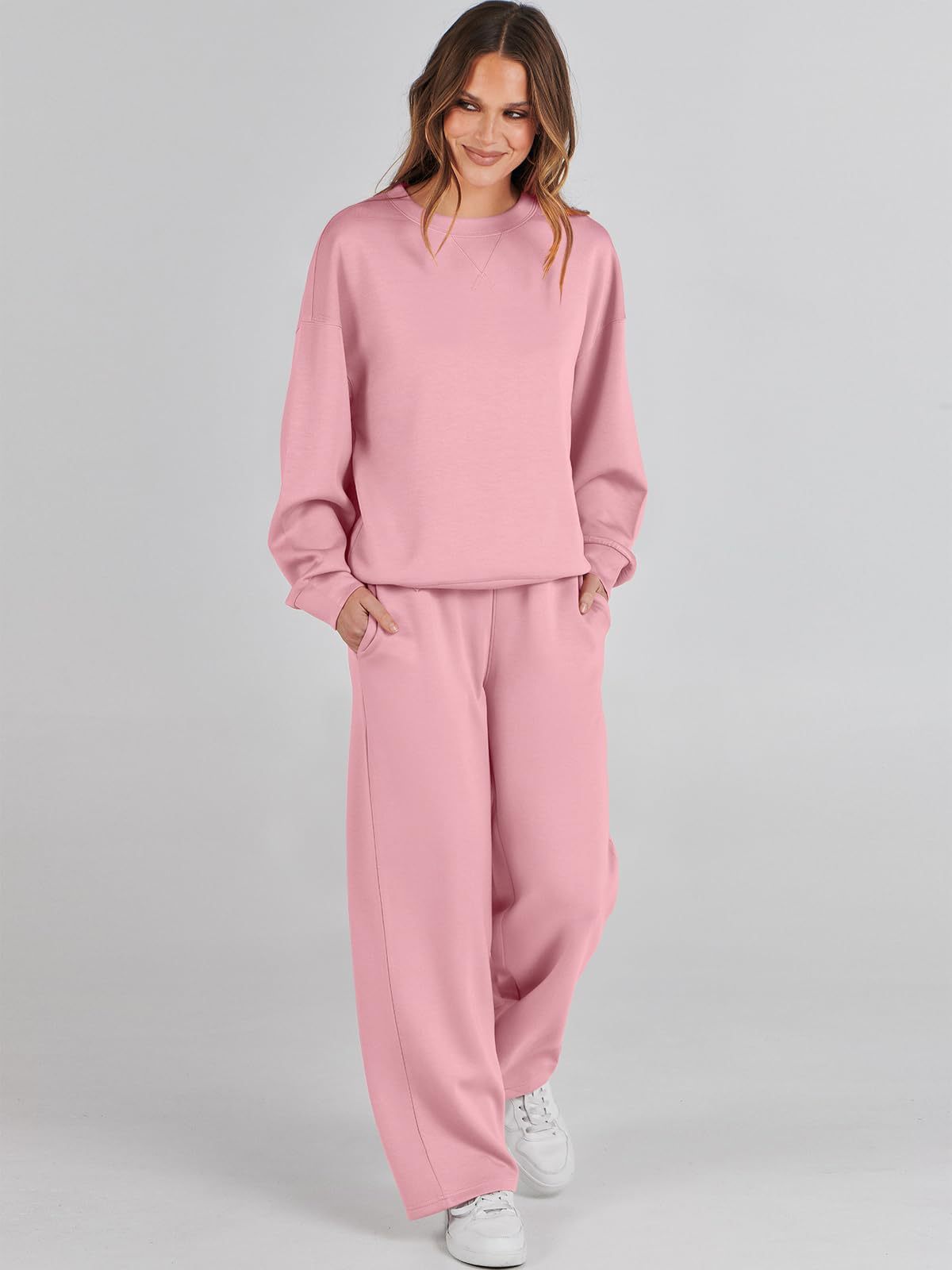 Dames Sweater Set Lange Mouwen Comfortabel Tweedelig - Mode Vibes