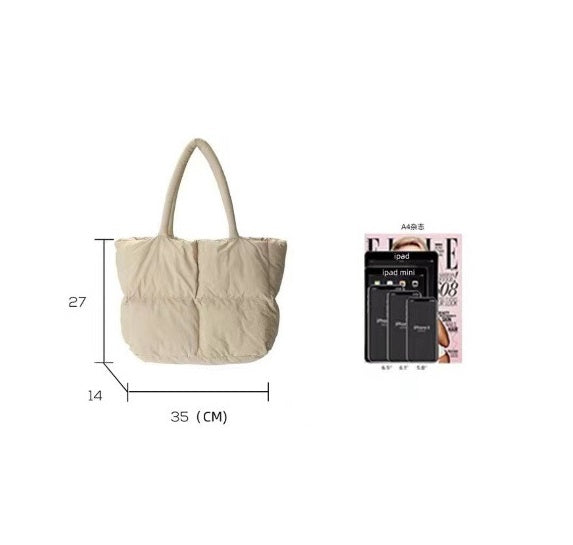 Dames Handtas Gewatteerd Trendy Design Lana