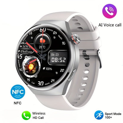 Heren Smartwatch NFC Waterdicht Met Hartslagmeter