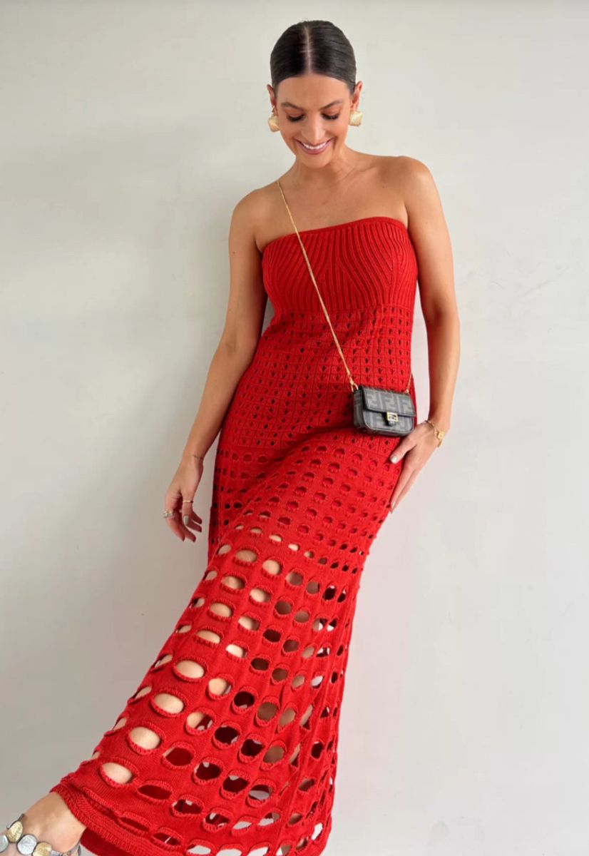 Rustieke Maxi Jurk Off-Shoulder Patchwork Boerenstijl