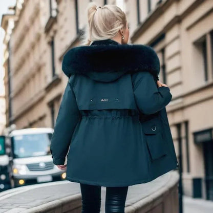 Elegante Winterjas voor Vrouw Warm en Stijlvol