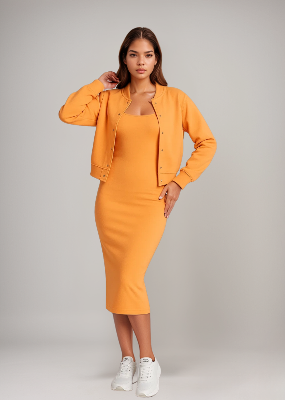 Dames Tweedelige Bodycon-set Nauwsluitend Model - Mode Vibes

