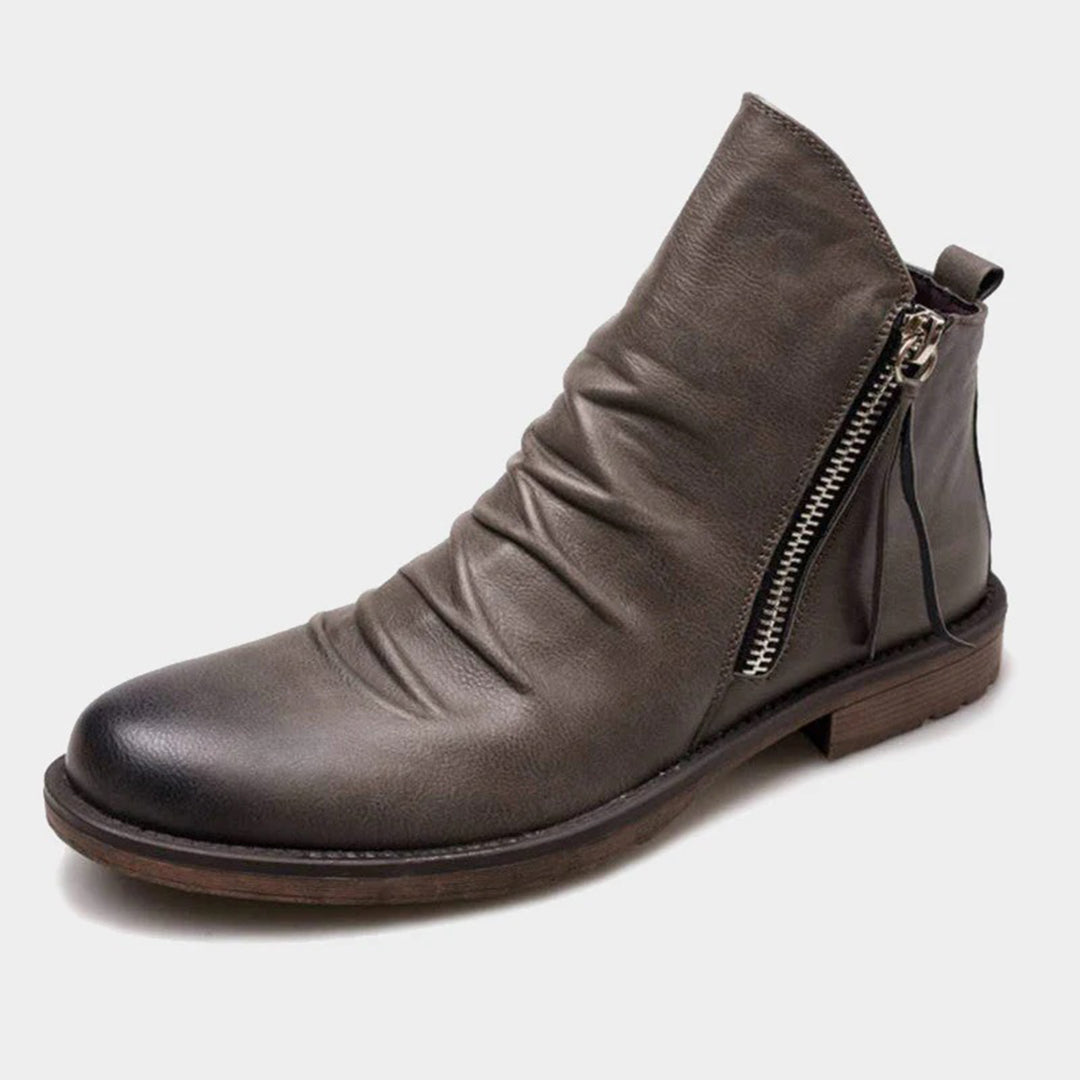 Leren Chelsea Boots Klassiek Design voor Mannen
