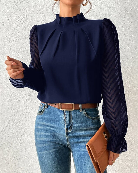 Vrouwelijke Elegante Boaz Blouse