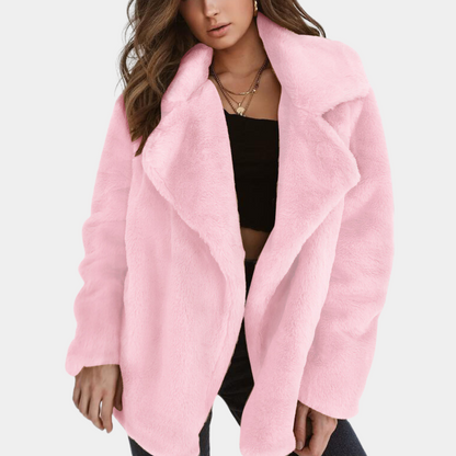 Teddyjas Dames Warme Winterjas Zacht en Stijlvol