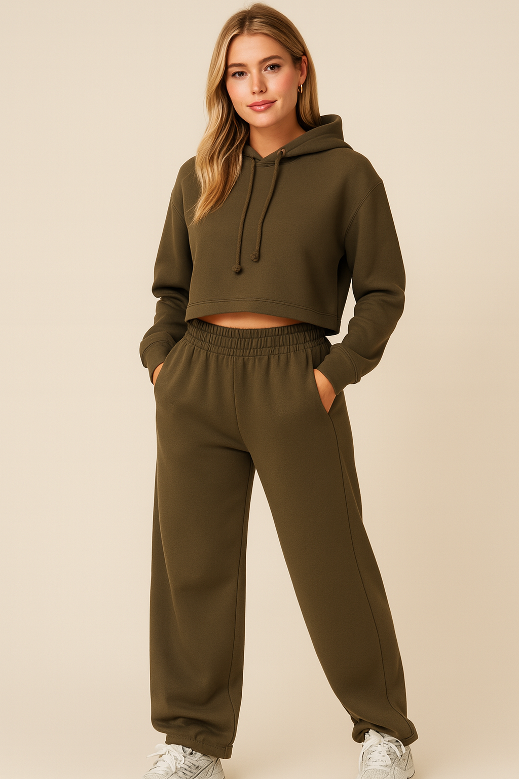 Dames Joggingbroek High Waist Comfortabel Zacht - Mode Vibes