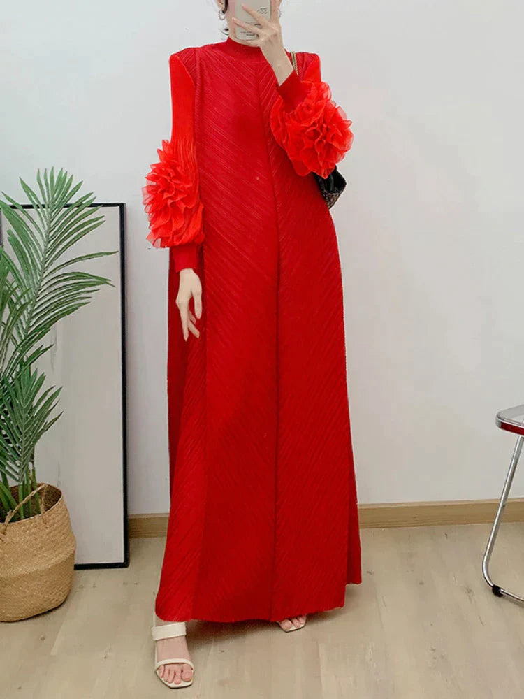 Maxi-Jurk Elegante Wijdvallend voor Vrouw
