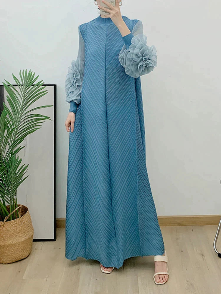 Maxi-Jurk Elegante Wijdvallend voor Vrouw