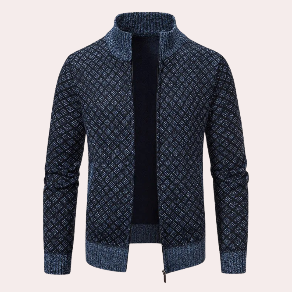 Gebreid Vest voor Heren Warm en Stijlvol - Mode Vibes