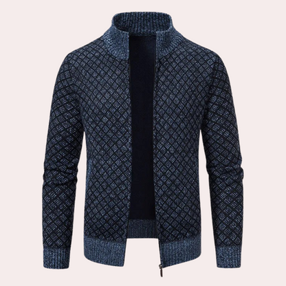 Gebreid Vest voor Heren Warm en Stijlvol - Mode Vibes