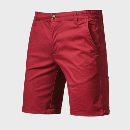 Heren Chino Short Elastische Broek Casual Korte Broek