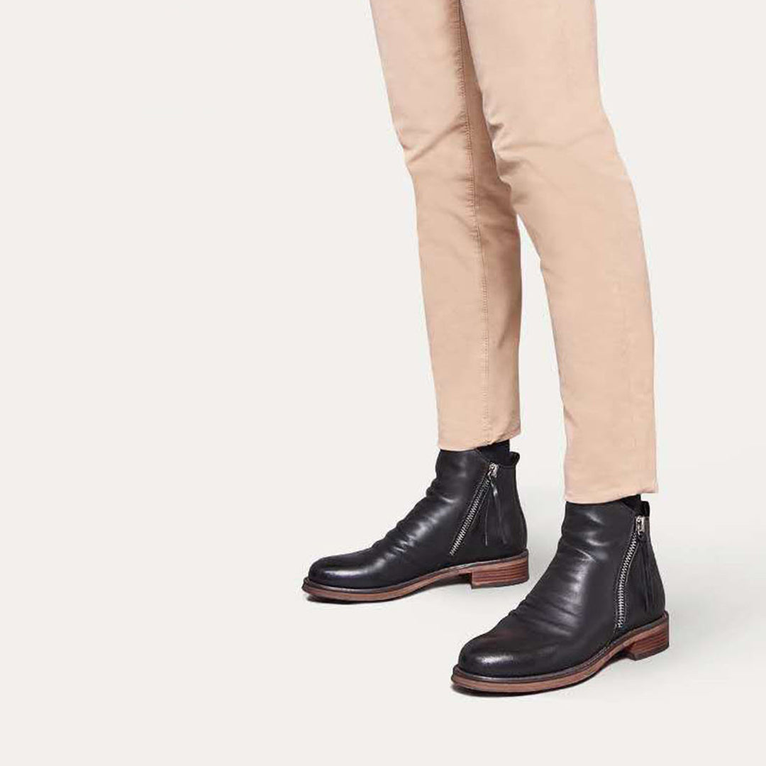 Leren Chelsea Boots Klassiek Design voor Mannen