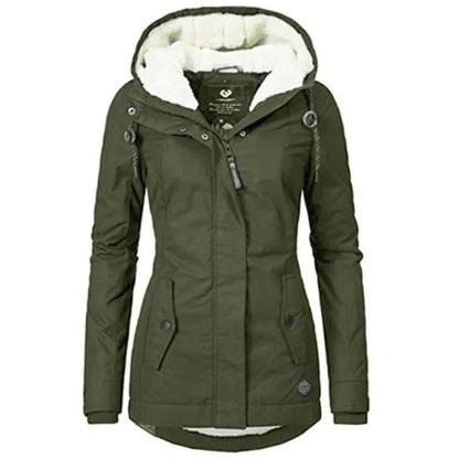 Dames Winterjas Evelina Warm en Stijlvol - Mode Vibes