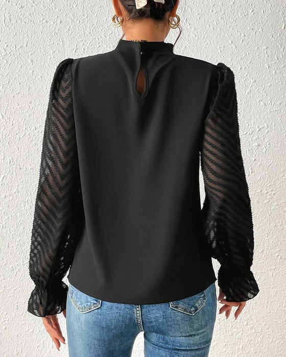 Vrouwelijke Elegante Boaz Blouse