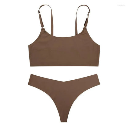 Comfortabele Naadloze Lingerie Set voor Elke Dag