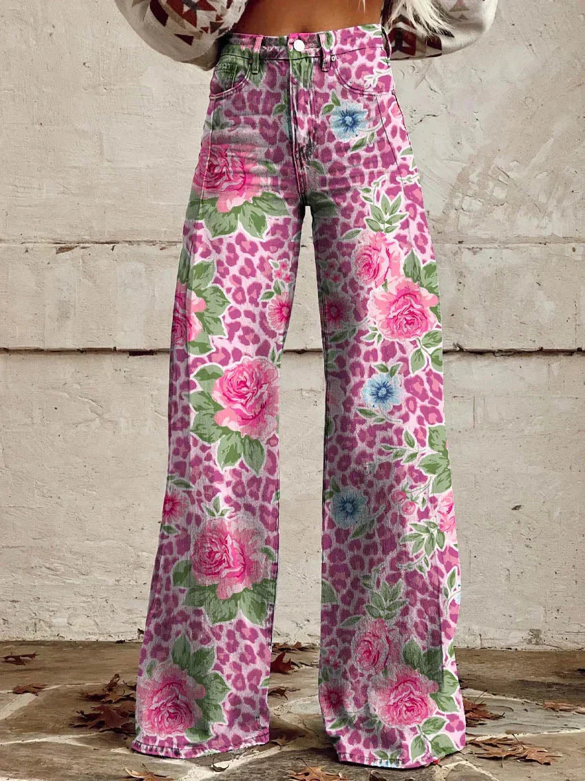 Dames Broek Zomerse Vintage Look Comfortabel Luchtig
