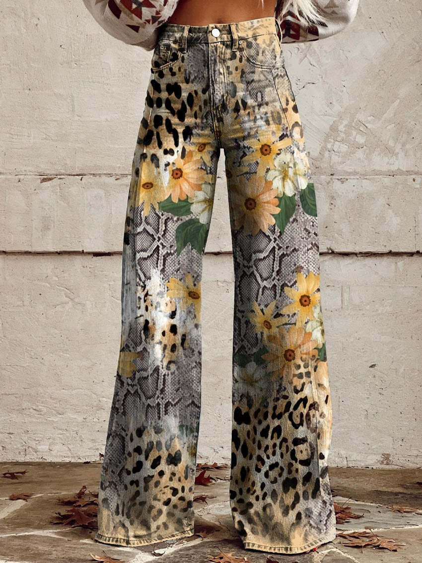 Lange Damesbroek Luchtige Zomerbroek voor Vrouw