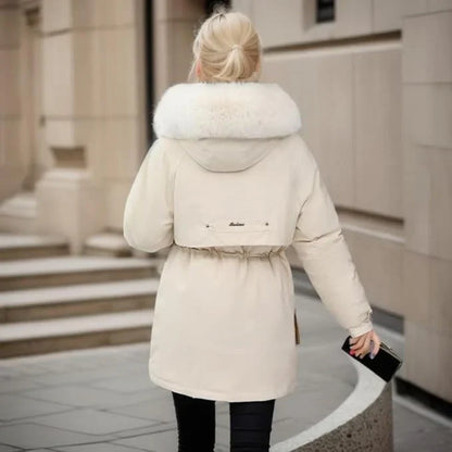 Elegante Winterjas voor Vrouw Warm en Stijlvol
